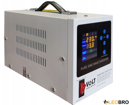 Комплект Volt Polska SINUS PRO 1100 E PLUS 12/230V 700/1100W + Акумулятор GEL 12V 110 Ah - 4