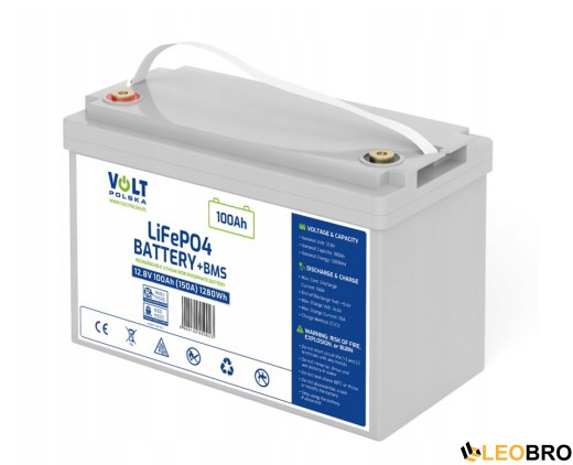 Аварійний комплект Volt Polska SINUS PRO 900 E PLUS 12/230V 600/900W + Акумулятор LiFePO4 12,8V 100 Ah - 5