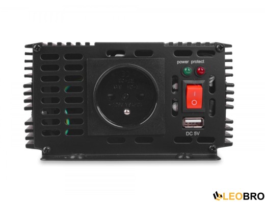 Перетворювач напруги VOLT Polska SINUS 1600 12V на 230V 800/1600W (3SIP160012) - 2