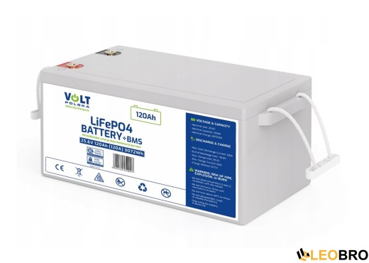Аварійний комплект Volt Polska SINUS PRO 2600 E PLUS 24/230V 1800/2600W + Акумулятор LiFePo4 25,6V 120 Ah  - 2