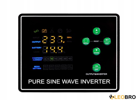 Аварійний комплект Volt Polska SINUS PRO 2600 E PLUS 24/230V 1800/2600W + Акумулятор LiFePo4 25,6V 120 Ah  - 6