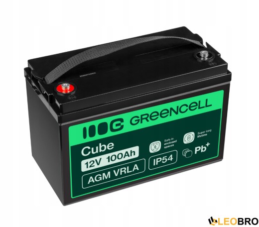 Аварійний комплект Volt Polska SINUS PRO 1500 E 12/230V 1050/1500W + Акумулятор AGM Gren Cell 100Ah 12V - 2