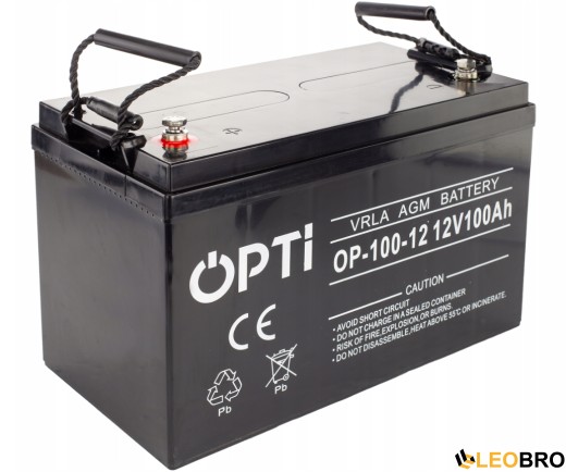 Аварійний комплект живлення Volt Polska SINUS PRO 1500 E 12/230V 1050/1500W + Акумулятор VOLT  AGM 100Ah 12V - 3