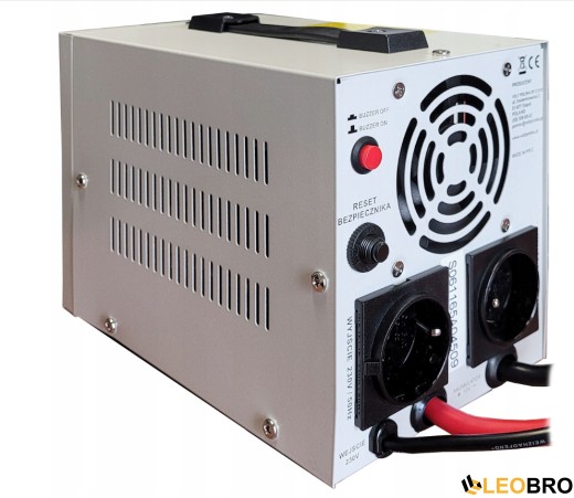Аварійний комплект живлення Volt Polska SINUS PRO 850 E PLUS 12/230V 500/850W + Акумулятор Green Cell AGM 12V 100 Ah - 4