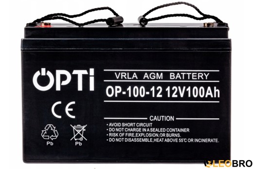 Аварійний комплект живлення Volt Polska SINUS PRO 850 E PLUS 12/230V 500/850W + Акумулятор OPTI 12V 100 Ah - 7