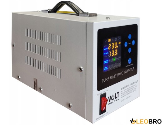 Аварійний комплект живлення Volt Polska SINUS PRO 1100 E PLUS 12/230V 700/1100W + Акумулятор LiFePo4 12.8V 100 Ah - 4