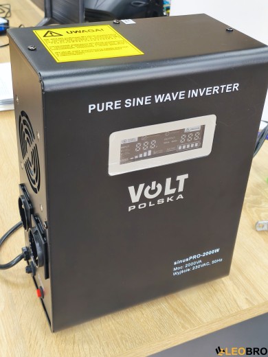 УЦІНКА! Гібридний ДБЖ/інвертор Volt Polska SINUS PRO 2000 W 24/230V 1400/2000W (3SP200024W) - 3