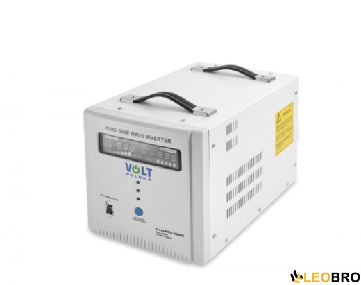Гібридний ДБЖ/інвертор Volt Polska SINUS PRO 3000 E 48/230V 2100/3000W (3SP093048E) - 3