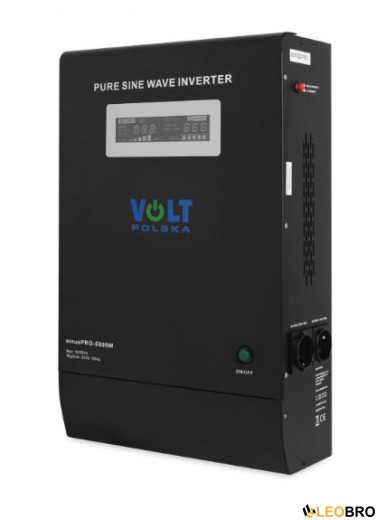 Гібридний ДБЖ/інвертор Volt Polska SINUS PRO 5000 W 48/230V 3500/5000W (3SP500048W) - 1