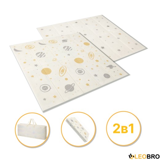 Дитячий ігровий килимок LEOBRO 150 x 180 x 1 см (LB-1016) - 1