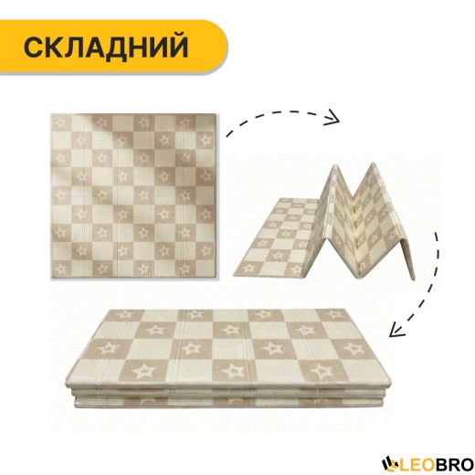 Дитячий ігровий килимок LEOBRO 150 x 200 x 1 см (LB-1022) - 4