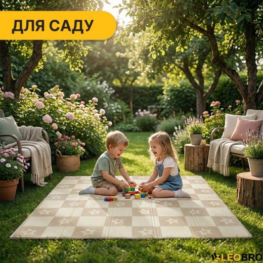 Дитячий ігровий килимок LEOBRO 150 x 200 x 1 см (LB-1022) - 8