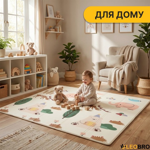 Дитячий ігровий килимок LEOBRO 150 x 200 x 1 см (LB-1030) - 7