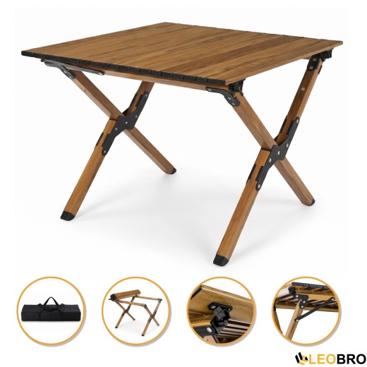 Раскладной туристический стол LEOBRO Camp Wood M (LB-1065) раскладной туристический стол LEOBRO Camp Wood M (LB-1065) - 1