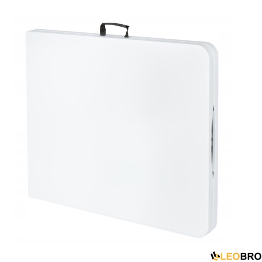 Розкладний стіл для кейтерингу FunFit 180x74 x 4 см Білий (4899) - 5