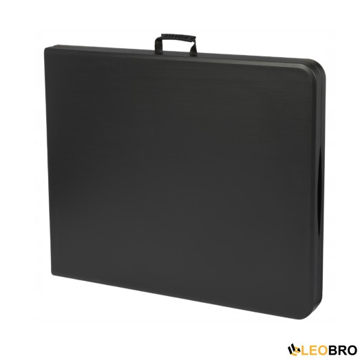 Розкладний стіл для кейтерингу FunFit 180x74 x 4 см Чорний (4900) - 5