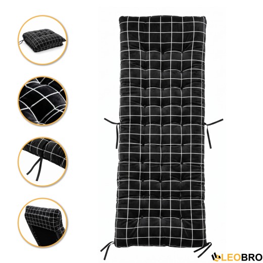 Матрац для шезлонга 160x50см LEOBRO K3-PAT - 1