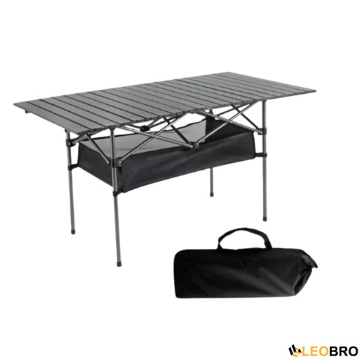 УЦЕНКА! Раскладной туристический стол для пикника LEOBRO 120x60x50 см (LB-FT-A3) - 1