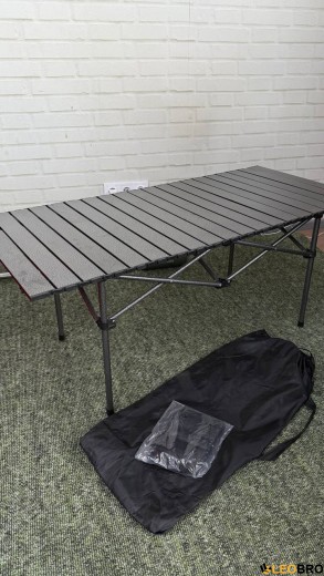 УЦІНКА!  Розкладний туристичний стіл для пікніка LEOBRO 120x60x50 см (LB-FT-A3) - 3