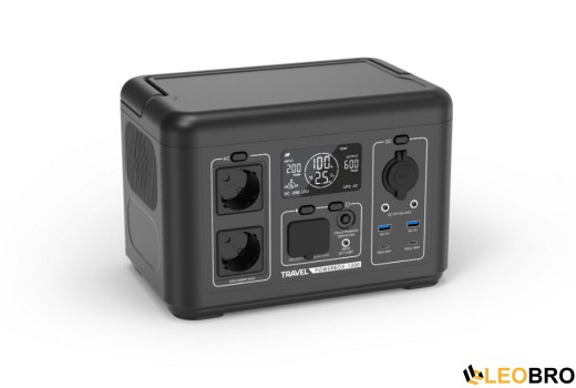 Зарядна станція Volt Polska TRAVEL POWERBOX 1200 (600W) 512Wh (5TBBNX0600)  - 3