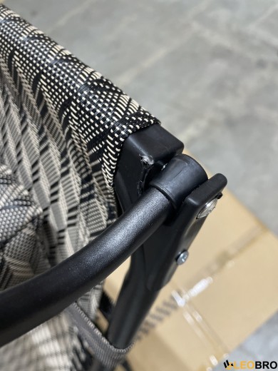 УЦІНКА!Розкладне крісло шезлонг з козирком LEOBRO Zero Gravity Plaid (LB-ZGC-H1-PLD) - 2