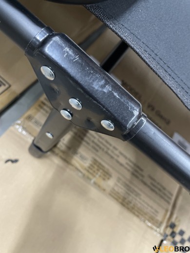 УЦІНКА!! Розкладне ліжко (розкладачка) з матрацом і подушкою LEOBRO Grey (LB-FB-A1-GRY) - 5