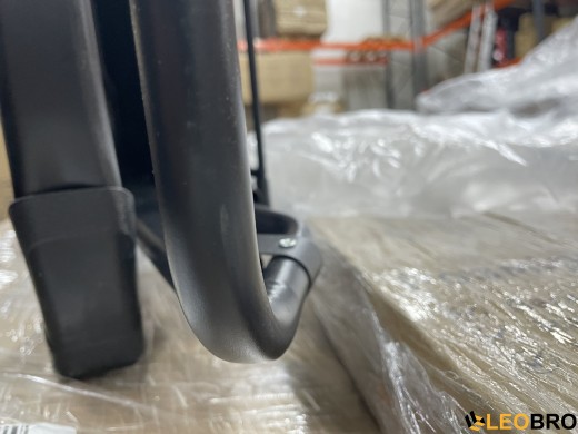 УЦІНКА! Розкладне крісло ліжко з подушкою LEOBRO Black (LB-1141) - 4