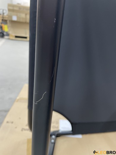 УЦІНКА!!!Розкладне ліжко (розкладачка) з матрацом і подушкою LEOBRO Black (LB-FB-A1-BLK) - 5