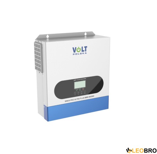 Сонячний інвертор Volt Polska SINUS ULTRA PLUS 8500 24/230V 4200/8500W + 120A + WIFI (3SSS420024) - 1