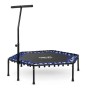 Фитнес батут Neo-Sport 127 см Blue-black (1102) - 3