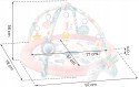 Килимок, що розвиває Ocean Nukido 97 х 78 см (730202) - 6