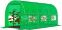 Садовая теплица с окнами FunFit Garden 10m2 = 400*250*200 (Зеленая) (1466) - 3
