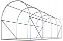 Садова теплиця з вікнами Plonos 10m2 = 400х250х200 см (Біла) (4974) - 3