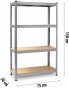 Стелаж Plonos 150 х 75 х 30 см (PL-700) - 4