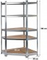 Стелаж Humberg 180 x 90 x 40 см (HR-817) - 6