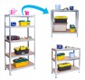 Набор из двух стеллажей Humberg 180 х 90 х 40 см (HR-812-2) - 4