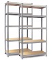 Набор из двух стеллажей Humberg 180 х 90 х 40 см (HR-812-2) - 5