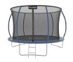 Батут із внутрішньою захисною сіткою 252 см LEOBRO Premium Pro 8FT BLUE - 1