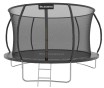 Батут із внутрішньою захисною сіткою 312 см LEOBRO Premium Pro 10FT BLACK - 1