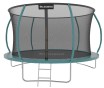 Батут із внутрішньою захисною сіткою 312 см LEOBRO Premium Pro 10FT GREEN - 1