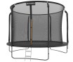 Батут із внутрішньою захисною сіткою 312 см LEOBRO Premium 10FT BLACK - 1