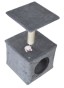 Когтеточка трехуровневая FunFit home&office (Сера) (2762) - 3