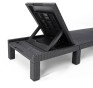 Шезлонг Keter DAYTONA DELUXE (Графіт) (3179) - 6