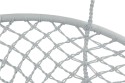 Гойдалка гніздо зі спинкою 80 см плетена TOGO Grey (5902340317334) - 2