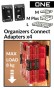 Кріплення на ящик Qbrick System ONE Organizers Connect Adapters 4шт (5901238257240) - 2