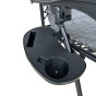 Розкладне крісло шезлонг Zero Gravity LEOBRO Темно-сіре - 3