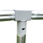 Батут із внутрішньою захисною сіткою 252 см LEOBRO Pro 8FT GREEN - 4