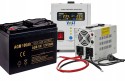Аварійний комплект Volt Polska SINUS PRO 500 E 12/230V 350/500W + Акумулятор VOLT AGM VRLA 100Ah 12V - 1
