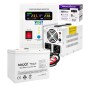 Аварійний комплект Volt Polska SINUS PRO 500 E 12/230V 350/500W + Акумулятор гелевий 4SUN MAXX GEL 85 Ah - 1