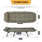 Розкладне ліжко (розкладачка) LEOBRO (FB-S17) - 5